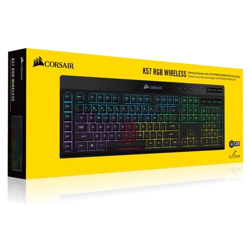 Corsair K57 RGB Wireless Gaming Keyboard w/ Slipstream Technology for PC