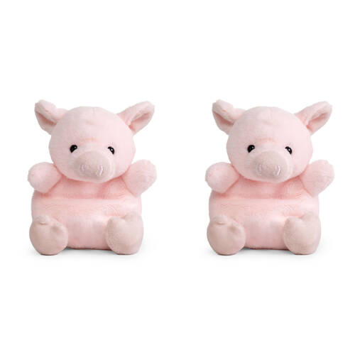2PK Living Nature Snugglies Farm Plush Toy 15cm - Assorted 0y+