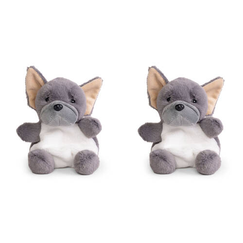 2PK Living Nature Snugglies Pets Plush Toy 15cm - Assorted 0y+
