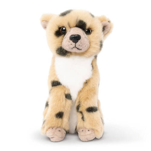 Living Nature Sitting Cheetah Cub Plush Toy 19cm Kids 0y+