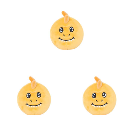 3PK Keycraft Dino Sand Plushies Stress Relief Toys 9cm - Assorted 3y+