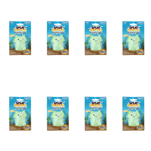 8PK Keycraft Splat Axolotl Squishy Toy 17x11cm - Assorted 3y+