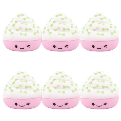 6PK Keycraft Squishy Cupcake Stress Relief Sensory Toy - Assorted 3y+