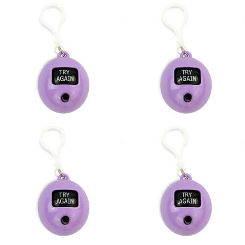 4PK Keycraft Fortune Spinner Squishy Fortune Telling Toy - Assorted 3y+