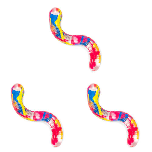 3PK Keycraft Inkerz Snake Kids/Childrens Squishy Toy Assorted