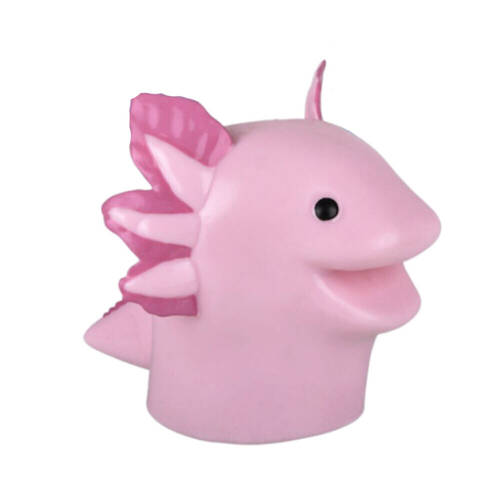 Keycraft Axolotl Hand Puppet 11x13cm - Assorted 3y+