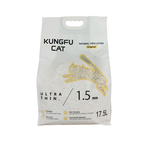 Kungfu Cat 17.5L/6.5kg Tofu Cat Litter Deodoriser Original