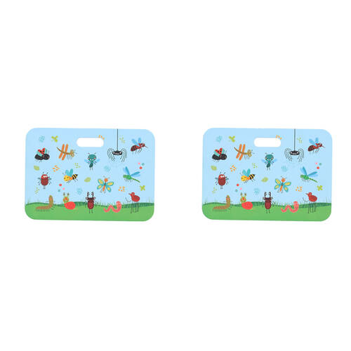 2PK Esschert Design Children's Kneeler Insects Pretend Play Gardening Toy 28cm