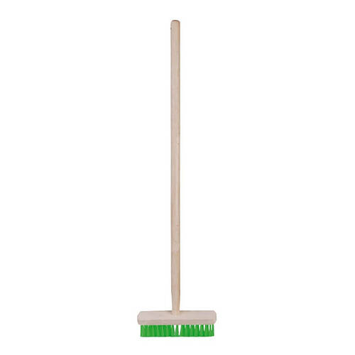 Esschert Design Kids Sized Wooden Broom Pretend Gardening Toy 80cm Green