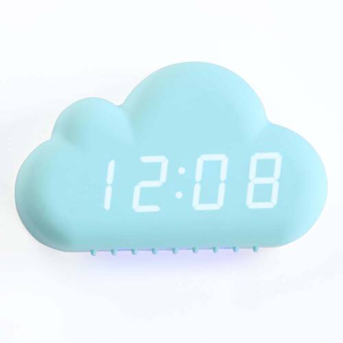 LED Display USB Cloud Shape Alarm Clock