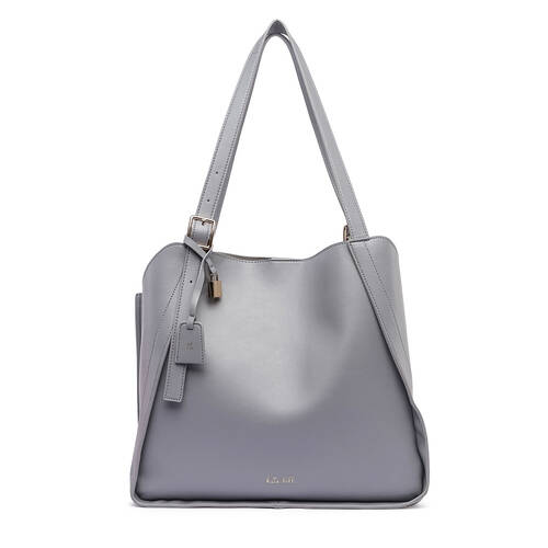 Kate Hill Women's Olivia Shoulder Tote Bag 37x13cm Grey