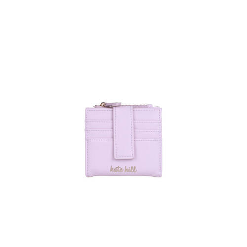 Kate Hill Women's Piper Purse Wallet w/ 9 Card Holder 11x10cm Lilac
