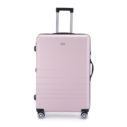 Kate Hill Bloom Luggage Large Wheeled Trolley Hard Suitcase Blush 120-139L
