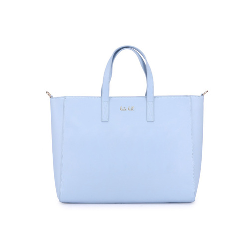 Kate Hill Bloom Travel Tote Bag w/ Attachable Shoulder Strap Blue 15.5L