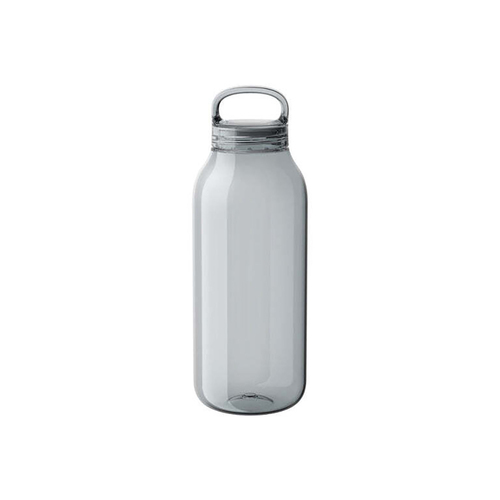Kinto Copolyester/Silicone 500ml Water Bottle Drink Container w/ Screw Lid Smoke