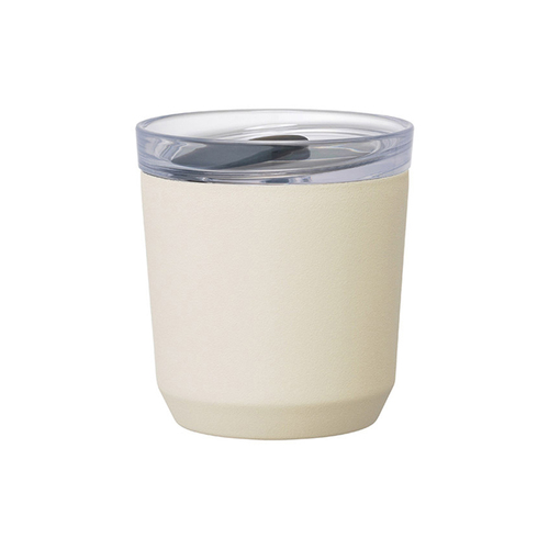 Kinto 240ml To Go Tumbler V2 Insulated Takeaway Cup - White