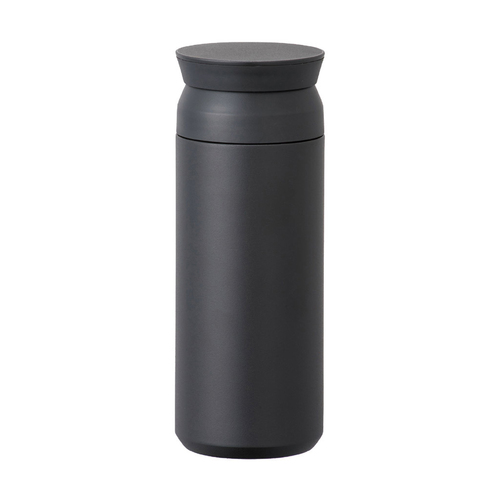 Kinto Stainless Steel 500ml Travel Tumbler Bottle - Black