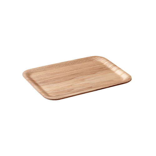 Kinto Willow Plywood Non-Slip Tray Rectangular 27cm - Natural