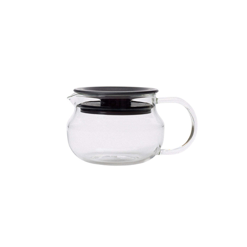 Kinto Unitea One Touch Rounded Teapot w/ Lid 280ml/13cm - Brown