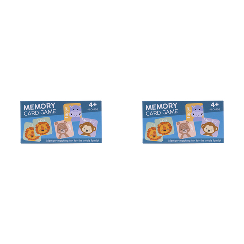 2x 48pc Splosh Memory Game Card Kids/Children Interactive Toy 4y+