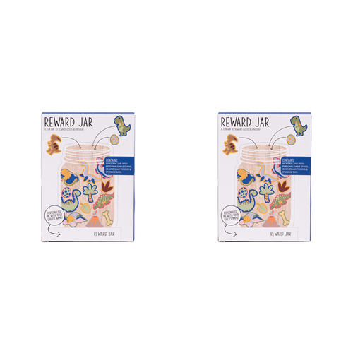 2PK Splosh Kids By Splosh Boys Reward Jar w/ 15 Tokens & Pouch 22cm