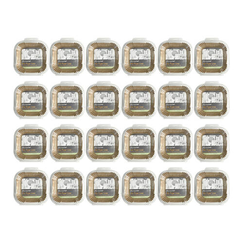 48pc Topchef 16cm Square Air Fryer Basket Liner - Brown