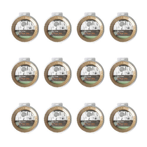 240pc Topchef 20cm Round Air Fryer Basket Liner - Brown