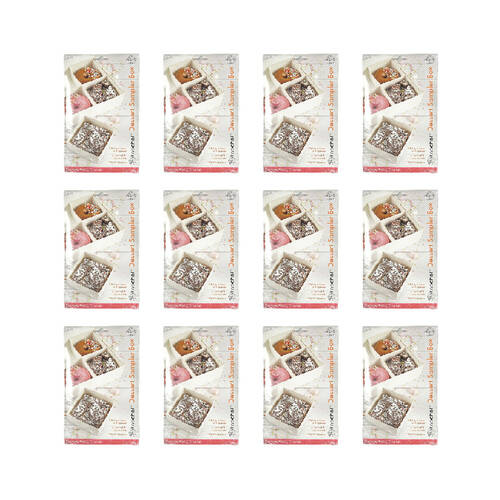 36pc Topchef Dessert Sampler Boxes Dessert Travel Container - White