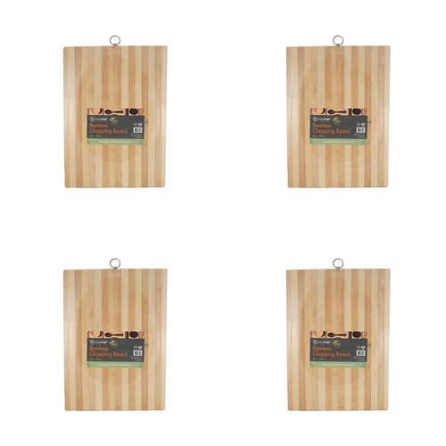 4PK Topchef Bamboo Chopping Board 40x30cm