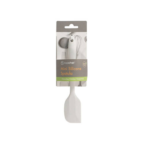 Topchef Compact Non Stick Mini Silicone Spatula - White
