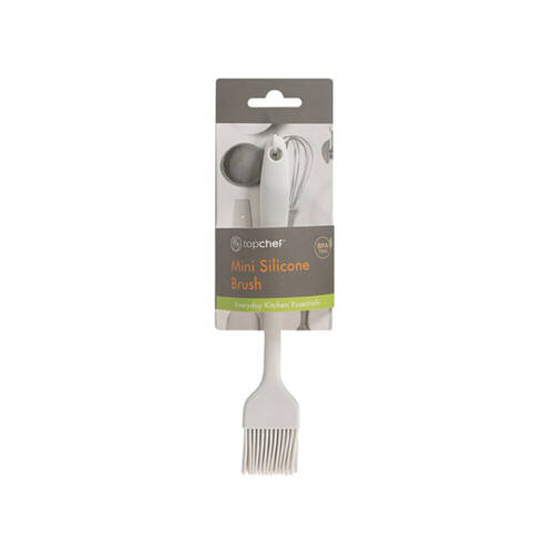 Topchef Compact Mini Kitchen Silicone Multipurpose Brush - White