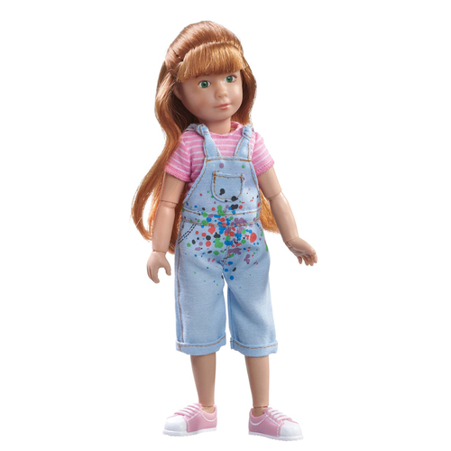 Kruselings A Gifted Painter Chloe Doll Toy Kids 3y+