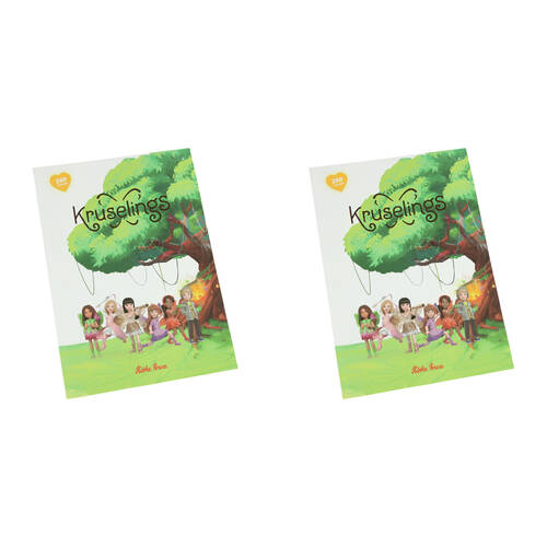 2PK Kruselings Kids Storytelling Learning Sticker Activity Book 30cm 4y+