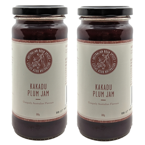 2PK Australian Bush Spices Australian Kakadu Plum Jam 300g
