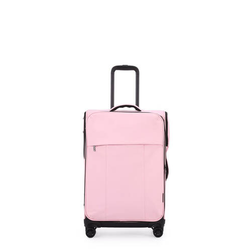 Kate Hill Willow Medium Travel Luggage Suitcase Lightweight 60x30cm Pink