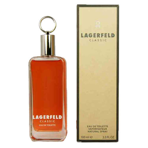 Karl Lagerfeld Classic Men Mens Fragrance EDT Eau De Toilette Spray Bottle 100mL