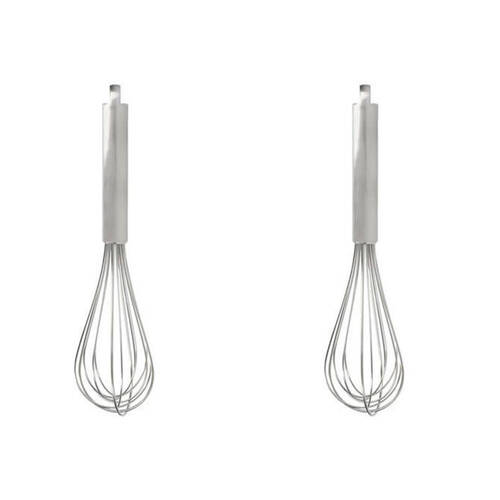 2PK KitchenAid Premium Stainless Steel Balloon Cooking Whisk 34cm