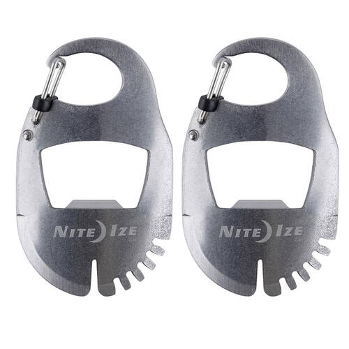 2PK Nite Ize DoohicKey 4-In-1 Pet Tool
