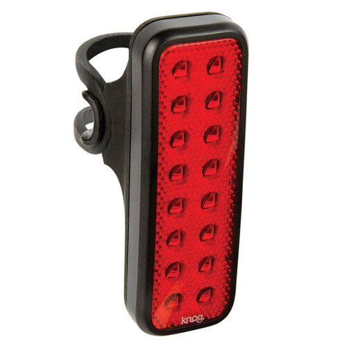 Knog Blinder Mob V Kid Grid USB Rechargeable Bike Rear Light Black