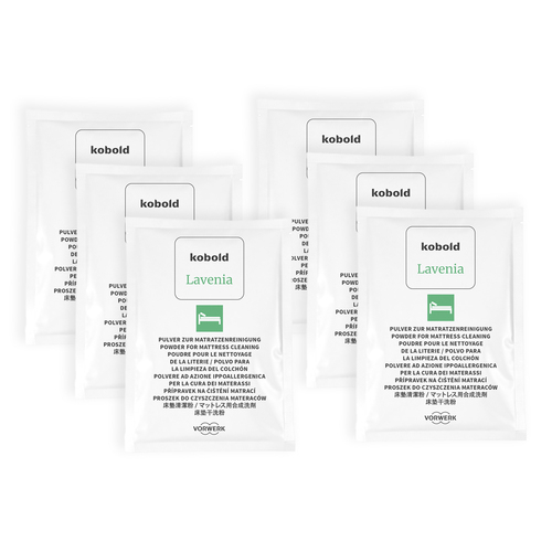 6pc Kobold VK7 Lavenia Mattress Cleaning Powder 120g