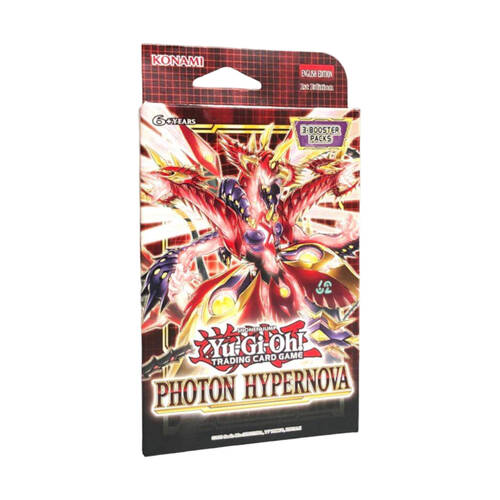  Yu-Gi-Oh! Photon Hypernova Tripack Tuckbox Card Game 6y+