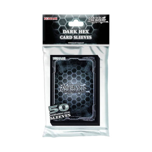 50pc  Yu-Gi-Oh Dark Hex TCG/CCG Card Sleeves Set