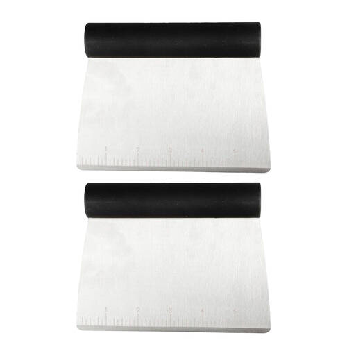 2PK KitchenAid Universal All Purpose Cooking Scrapper Utensil Black