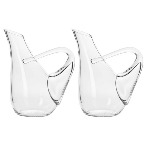 2x Krosno Connoisseur 1L Swan Decanter