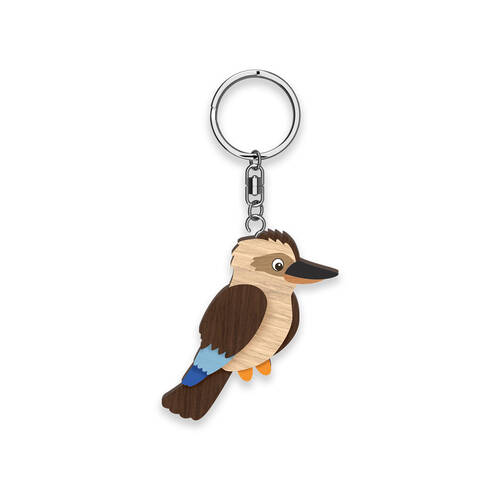 6pc LMD Kookaburra Handmade Hanging Keyring/Keychain Bag Decor
