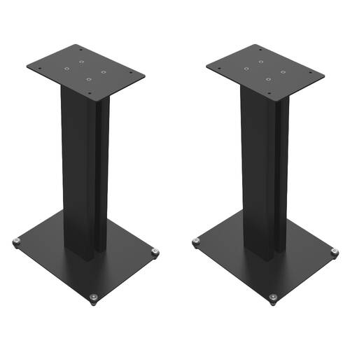 2x Klipsch Adjustable Bookshelf Universal Speaker Stands 24 Inches Black