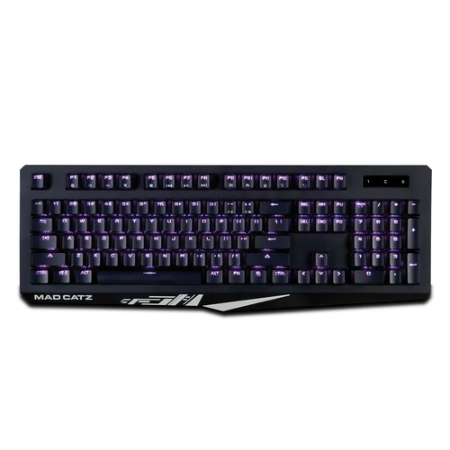 Mad Catz S.T.R.I.K.E. 4 RGB Gaming Keyboard w/Cherry MX Red Keys