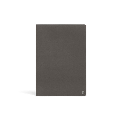 Karst 52-Sheets A5 Stone Paper Journal Plain/Ruled Twin Pack Slate