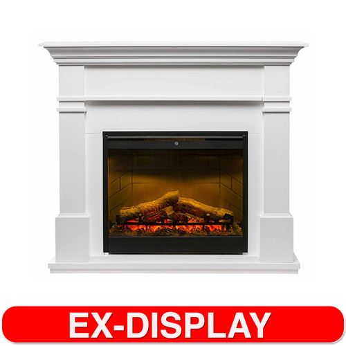 Dimplex Kenton Mantel Suite 2KW LED Firebox Electric Heater Fireplace