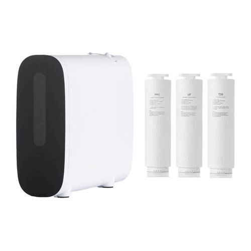 Cara Water CA4001 Under Sink Water Filter w/ PPC & UF & T33 Filter Replacement